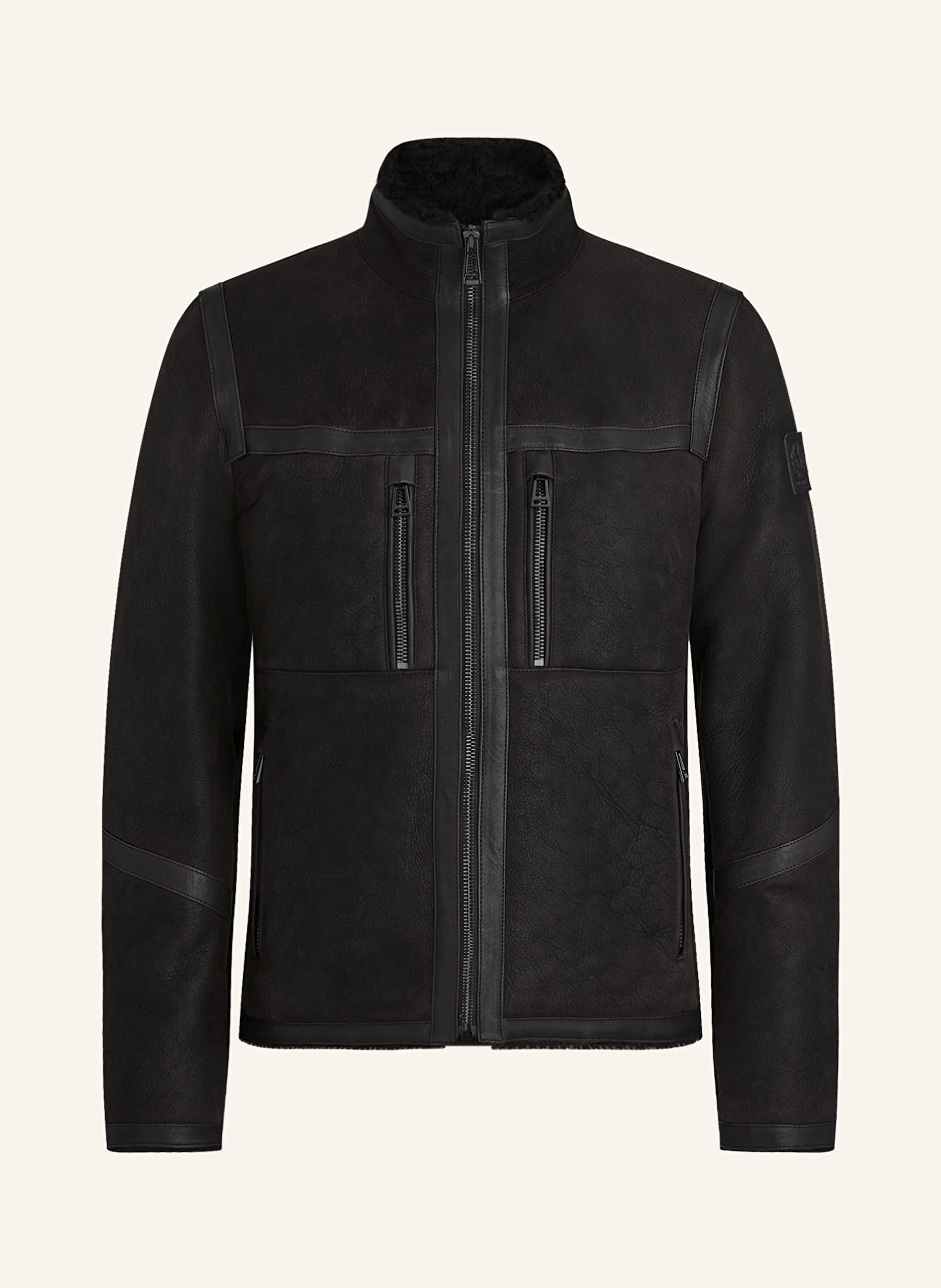 BELSTAFF Lederjacke TUNDRA mit Lammfell