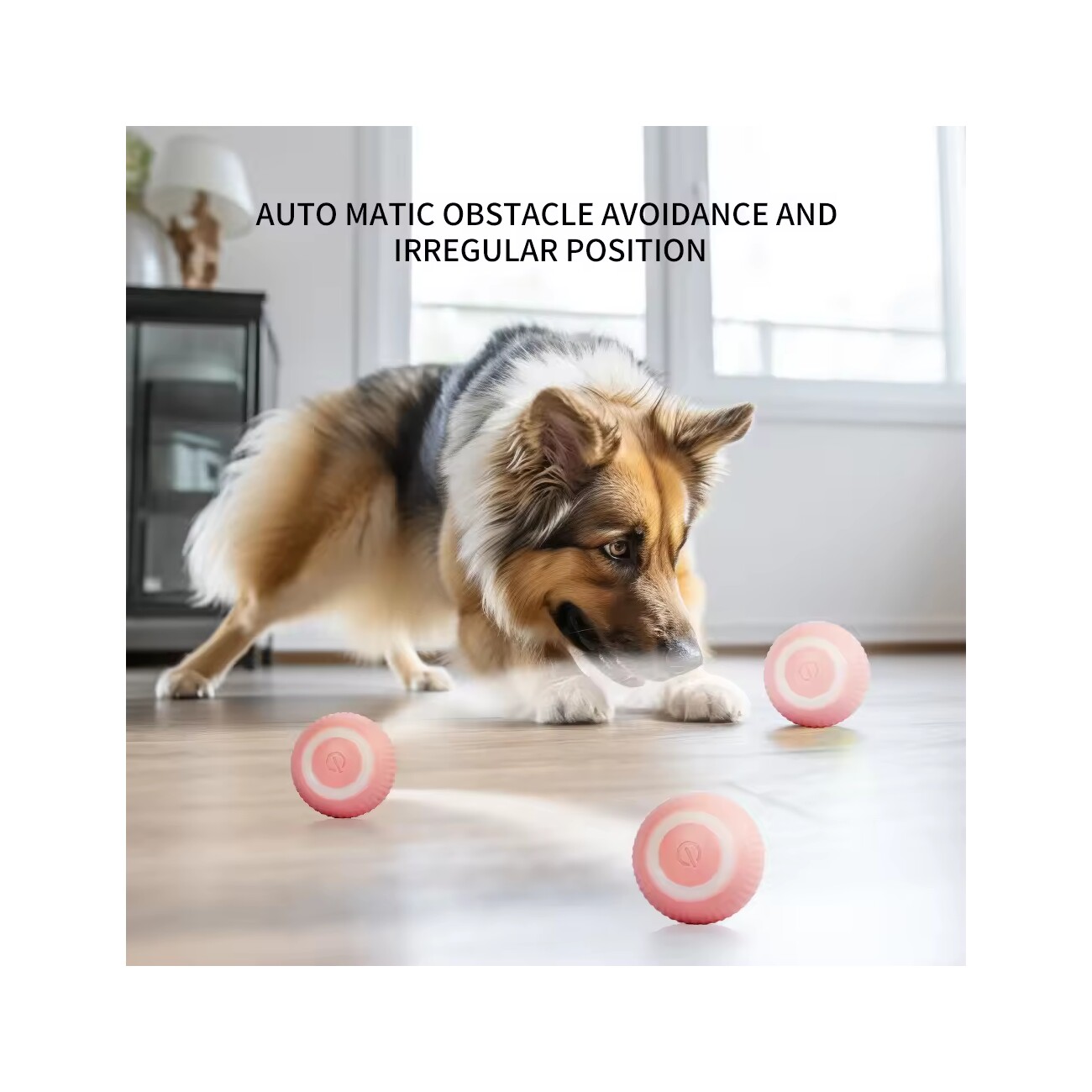 Petsation Interaktives Katzenspielzeug Ball elektrisch