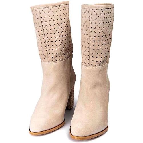 Popa - Bota Lola Picado Beige