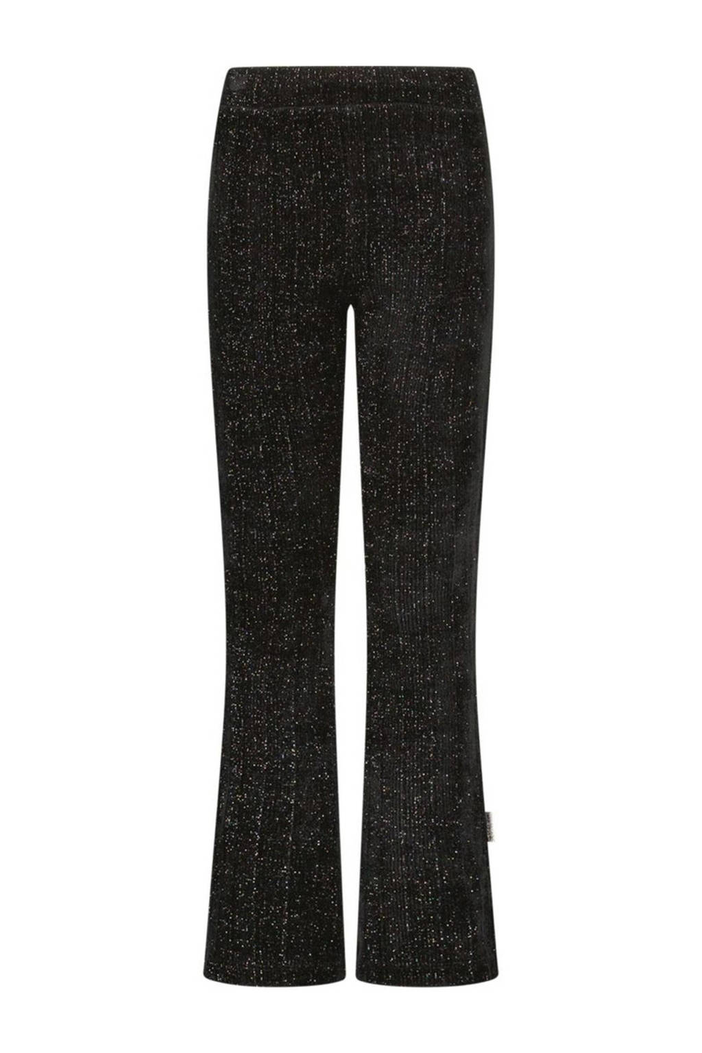 B.Nosy flared broek Puck zwart
