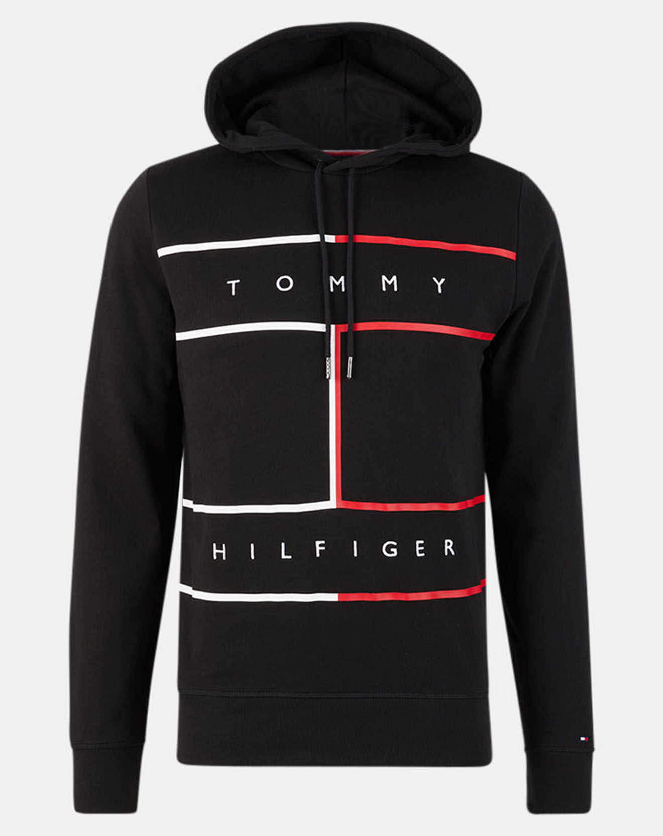 Tommy Hilfiger Sweat Large Rwb Flag noir