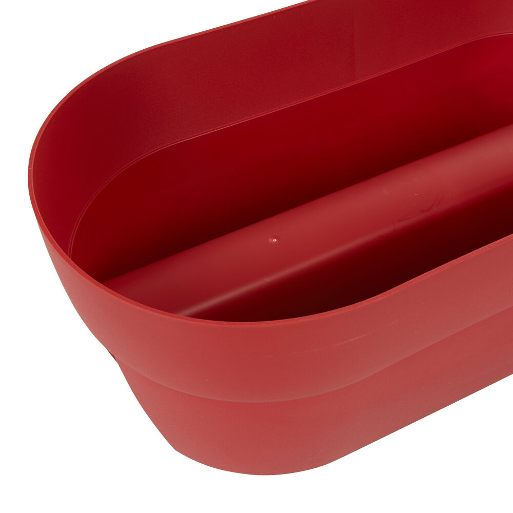 Jardinière cavalière Cancun rouge rubis  19,5 L