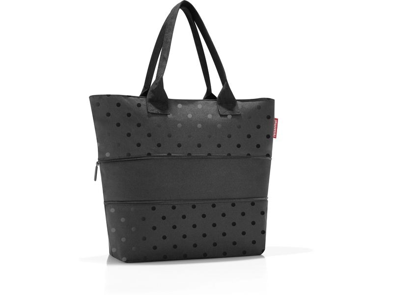 Reisenthel Tasche Shopper E1 Glossy Dots Black Einkaufstasche