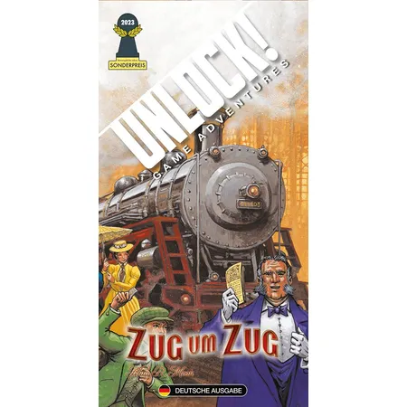 Asmodee Unlock! Game Adventures: Zug um Zug