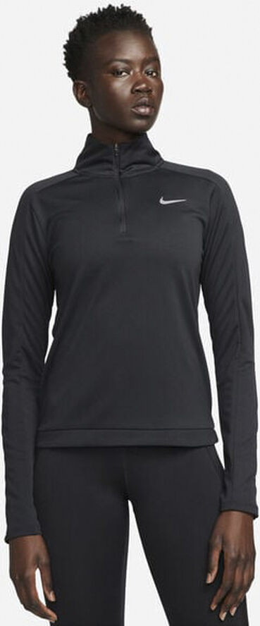 Nike Dri-FIT Pacer 1/4-Zip løbetrøje Sort