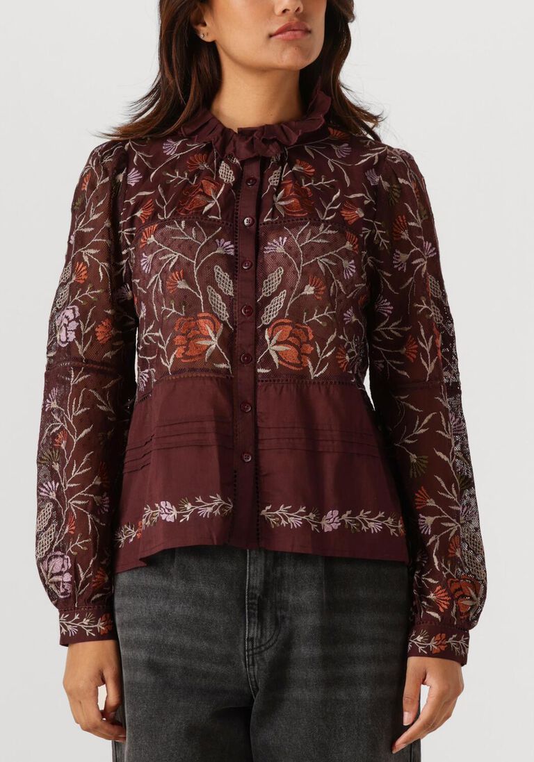 bordeaux antik batik blouses arima blouse