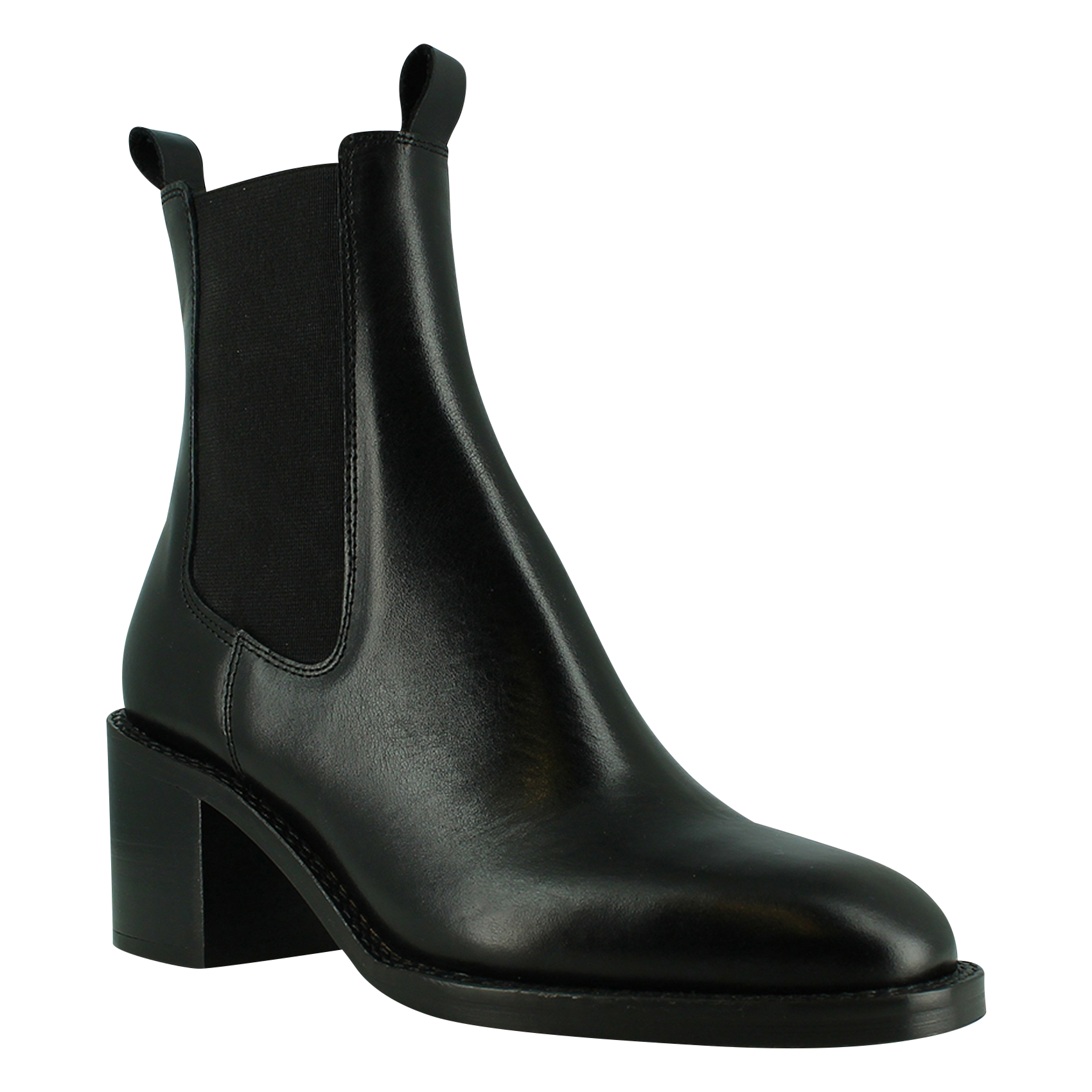 BERTILLE - Bottines en cuir | Noir