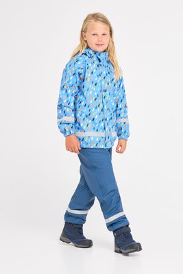Nordbjørn Skagen Fôret Regnsett, Raindrops Silver Lake Blue