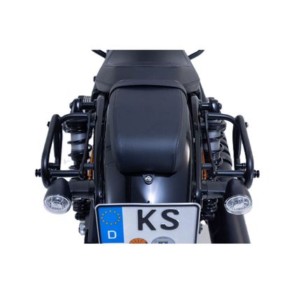 Sacoches cavalières SW-MOTECH LH1/LH1 Legend Gear set (2 X 19.5 litres) avec supports - Noir