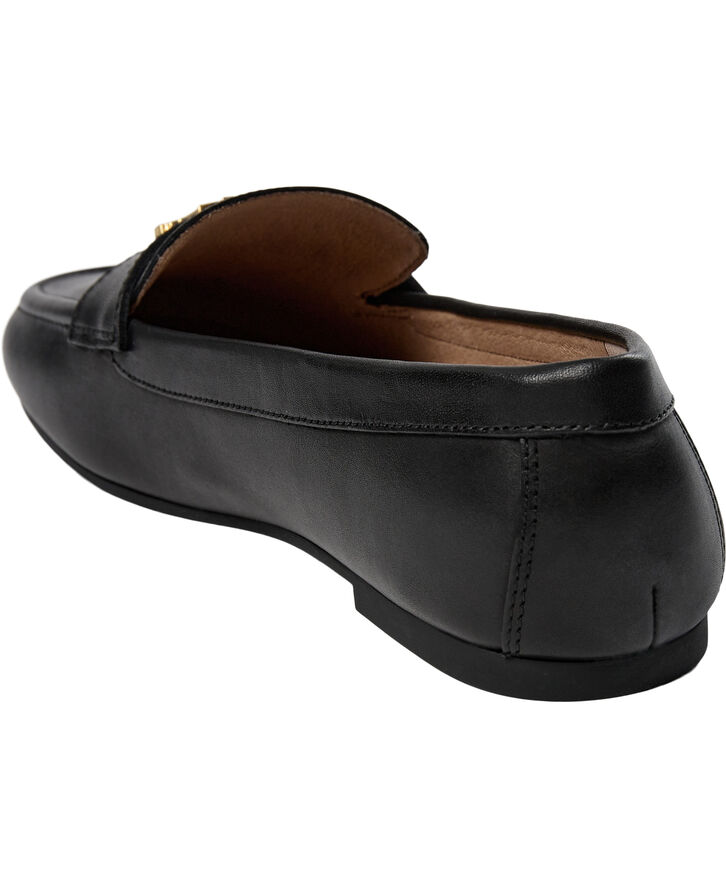 Lauren Ralph Lauren BURNISHED CALF-AVERI III-FL-LFR Sort