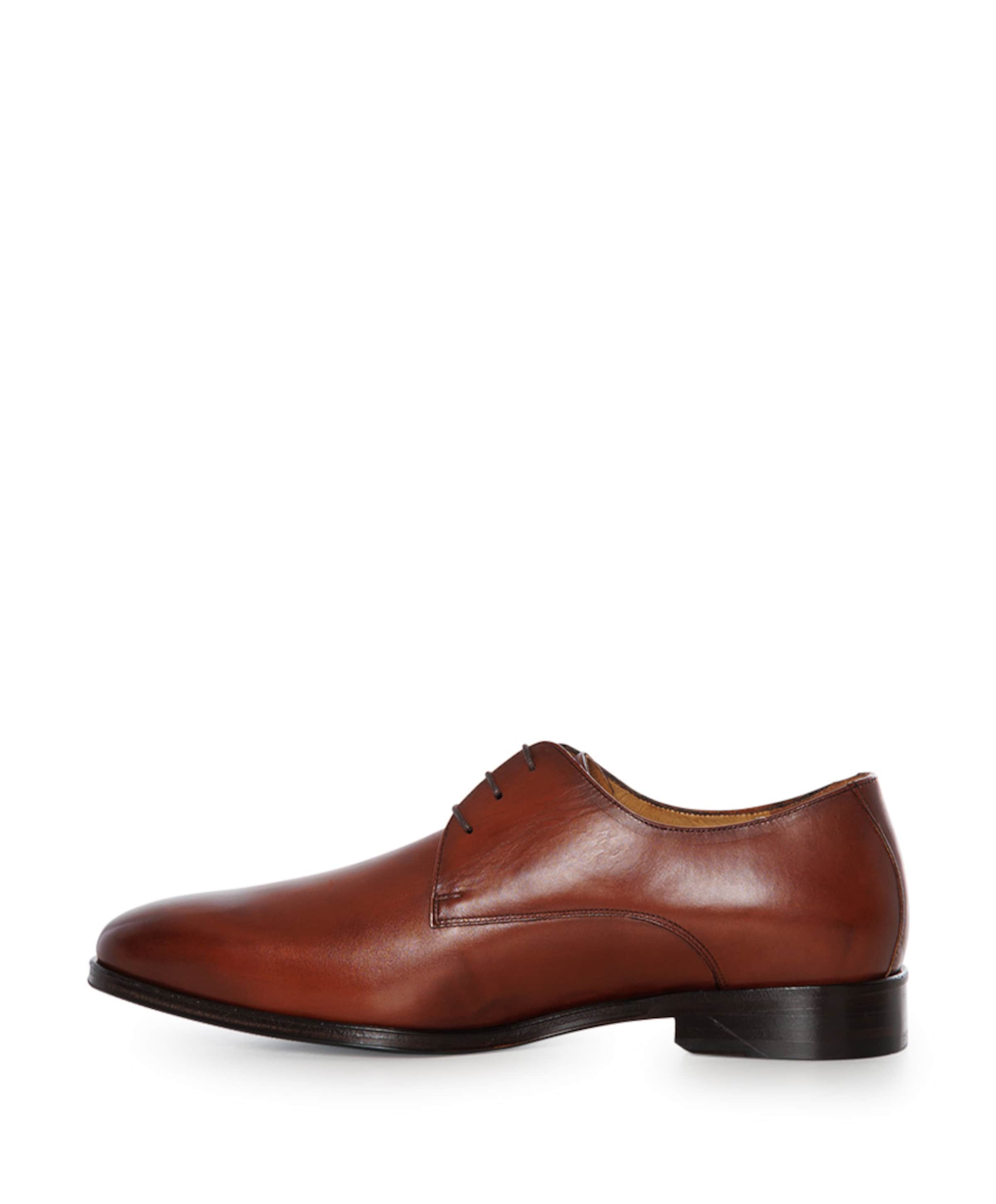 Van Bommel heren veterschoenen bruin