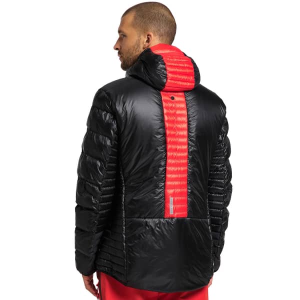 Doudoune ski HAGLÖFS L.I.M ZT DOWN JACKET MEN TRUE BLACK/ZENITH RED
