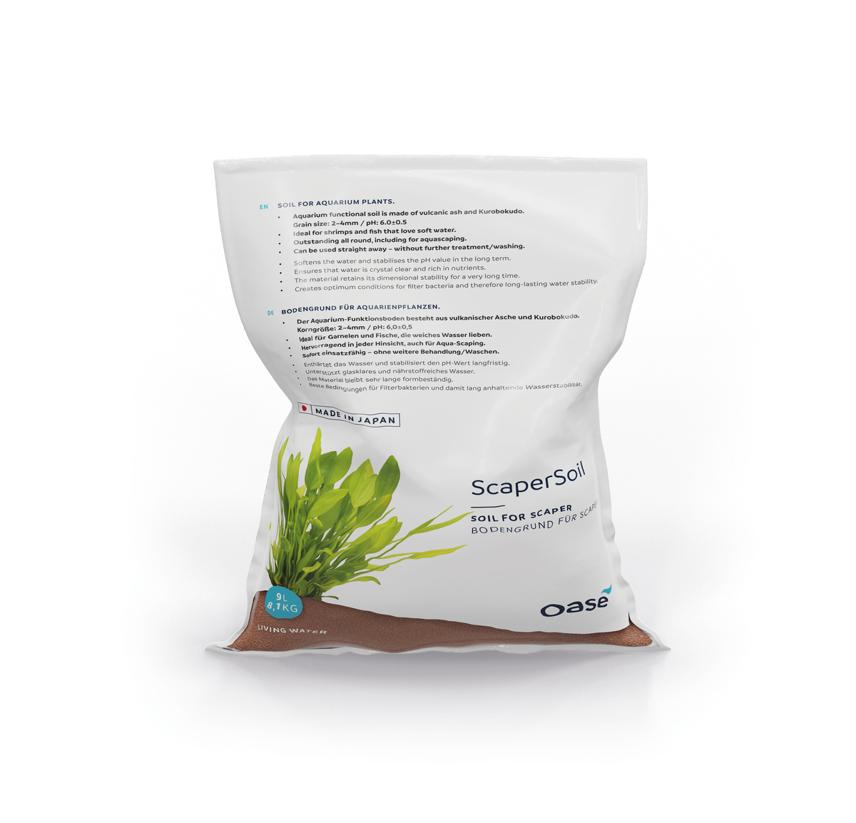 Oase ScaperSoil 9 liter | Aquariumbodem