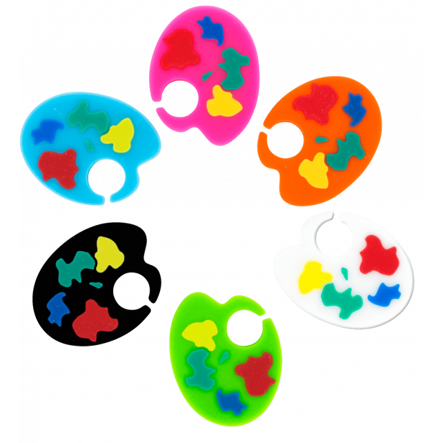 Set de 6 marqueurs de verre - Happy Markers Palette