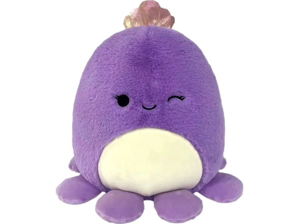 Squishmallows 30 cm P20 Fuzz A Mallows Violet Octopus