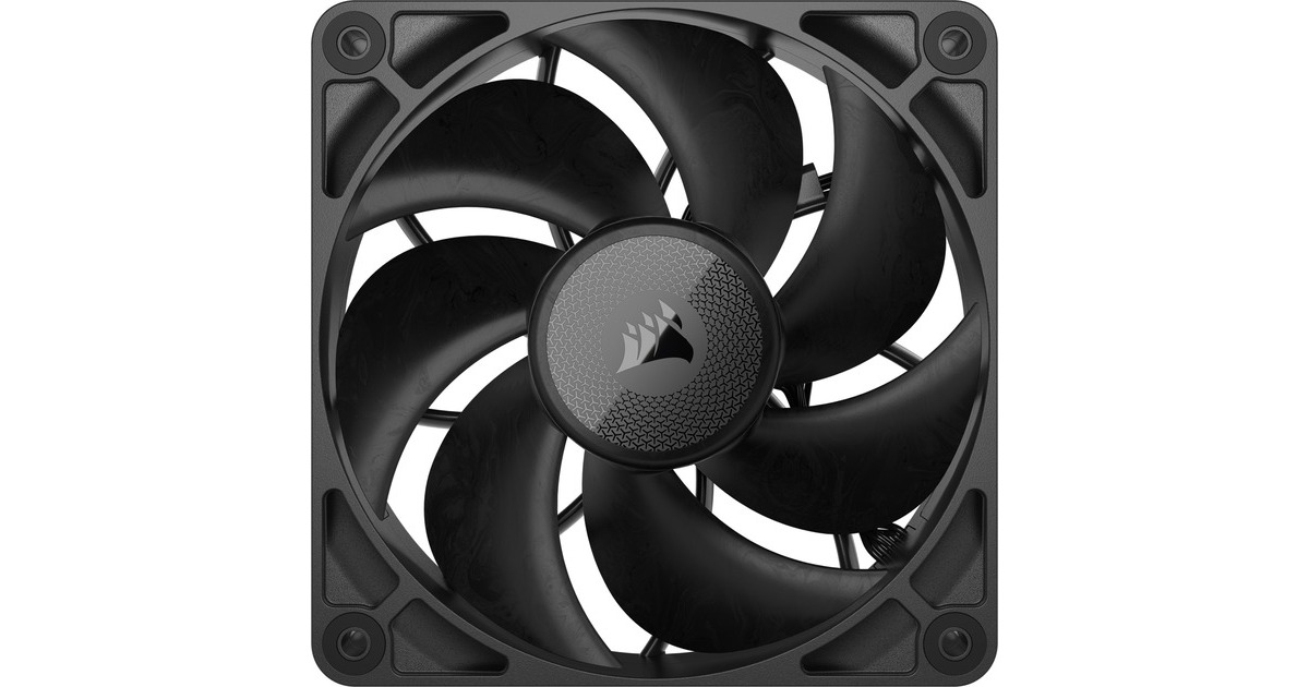 CorsairRX120 MAX Thick case fans  (Zwart, 3 stuks, 120 x 120 x 30 mm, PWM)