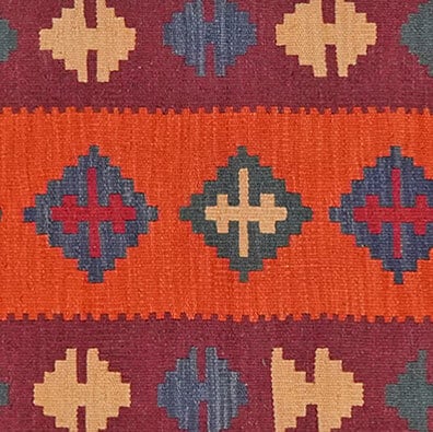 porta x Ipek Kelimteppich GASHGAI EMILIA 59 x 197 cm mehrfarbig