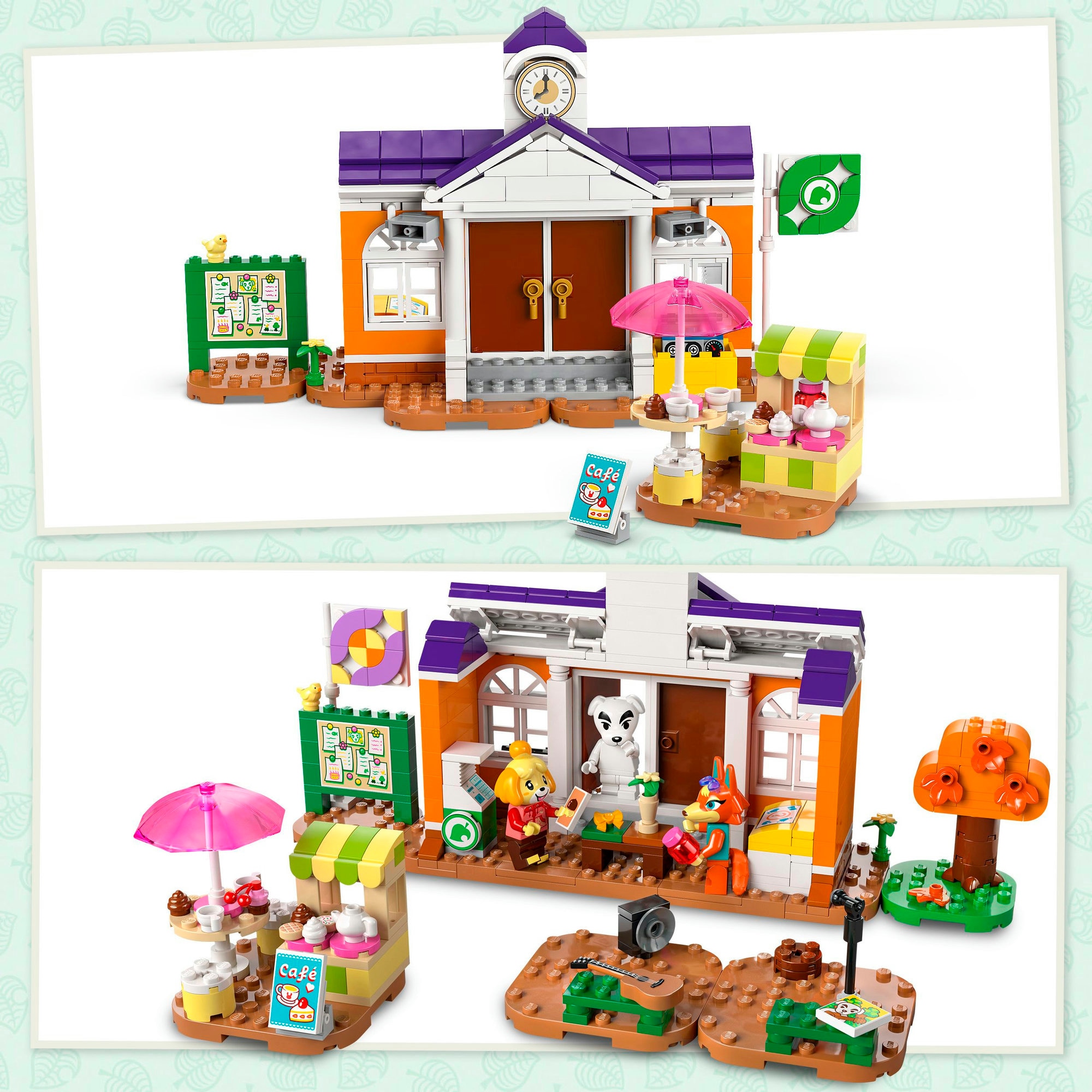 LEGO Konstruktionsspielzeug Animal Crossing K.K. spielt auf dem Festplatz