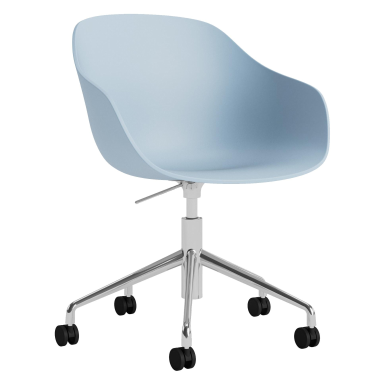 Hay AAC252 bureaustoel aluminium onderstel Slate Blue