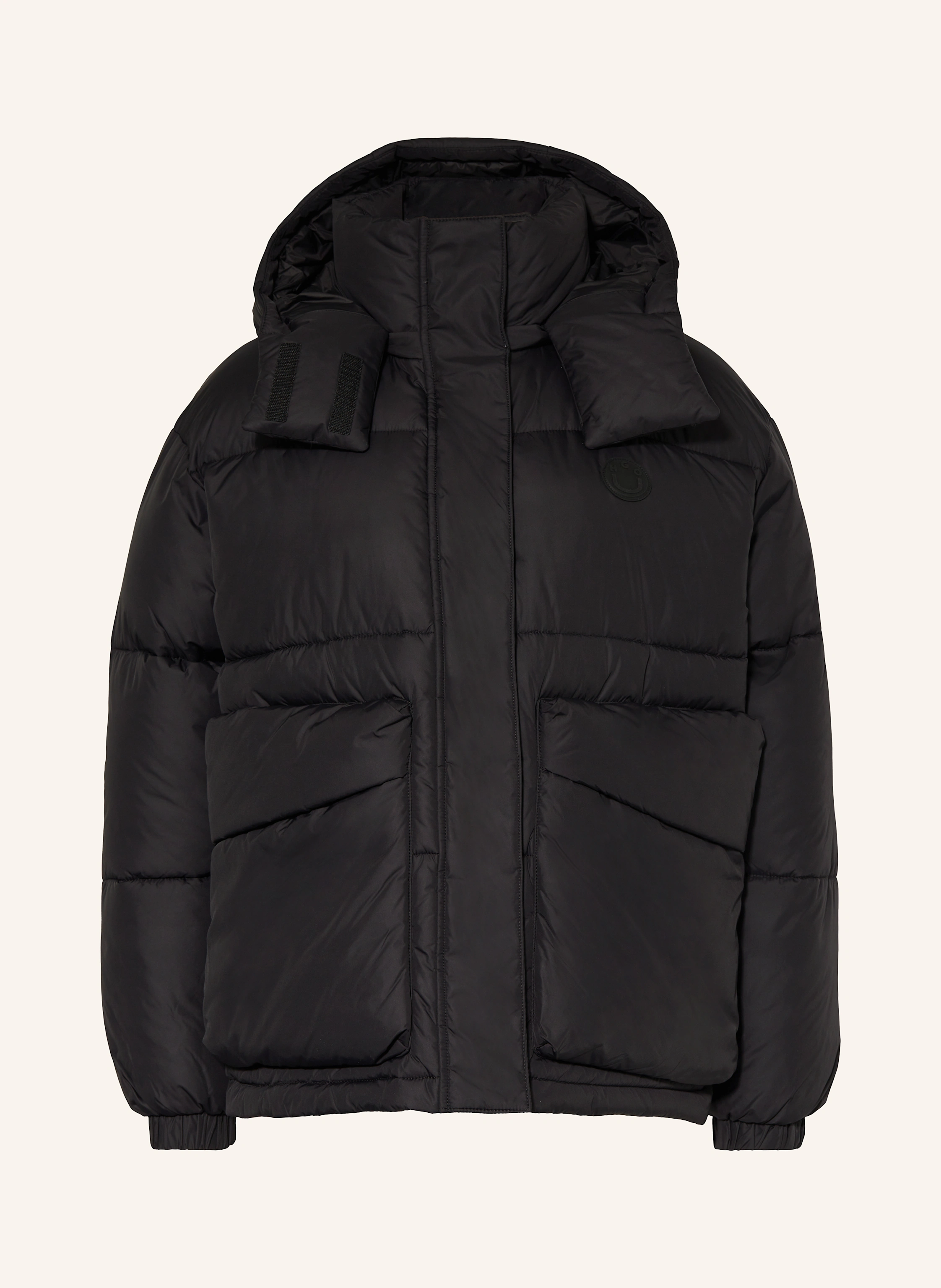 HUGO BLUE Steppjacke FINLEY mit abnehmbarer Kapuze