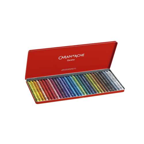 CARAN D'ACHE® NEOCOLOR® I  wasserfeste Wachspastelle in Metall-Etuis