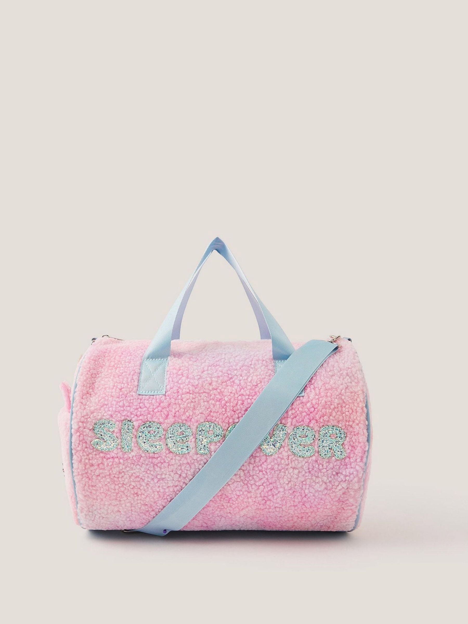Monsoon Unicorn Borg Sleepover Duffle Bag