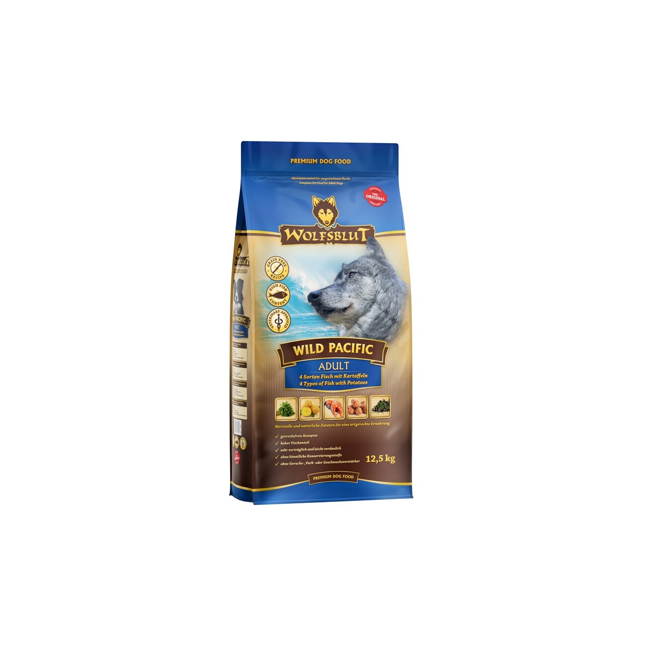 WOLFSBLUT Wild Pacific Adult 12,5 kg