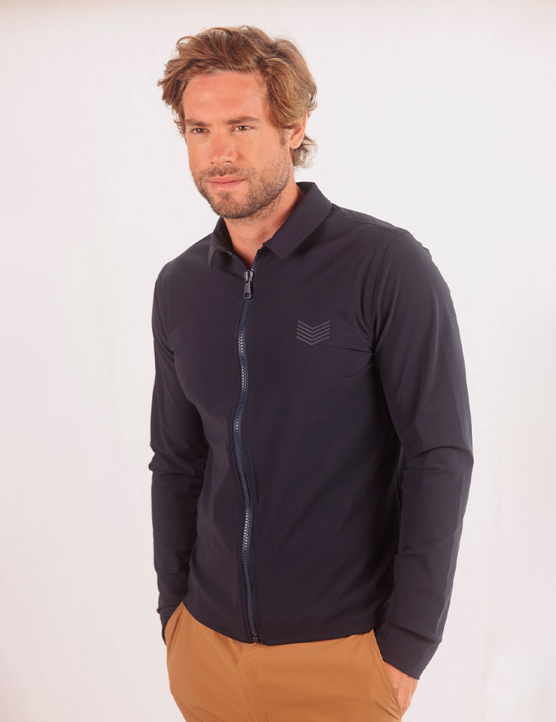 HBT HYPE | BILLY SUR-CHEMISE MARINE