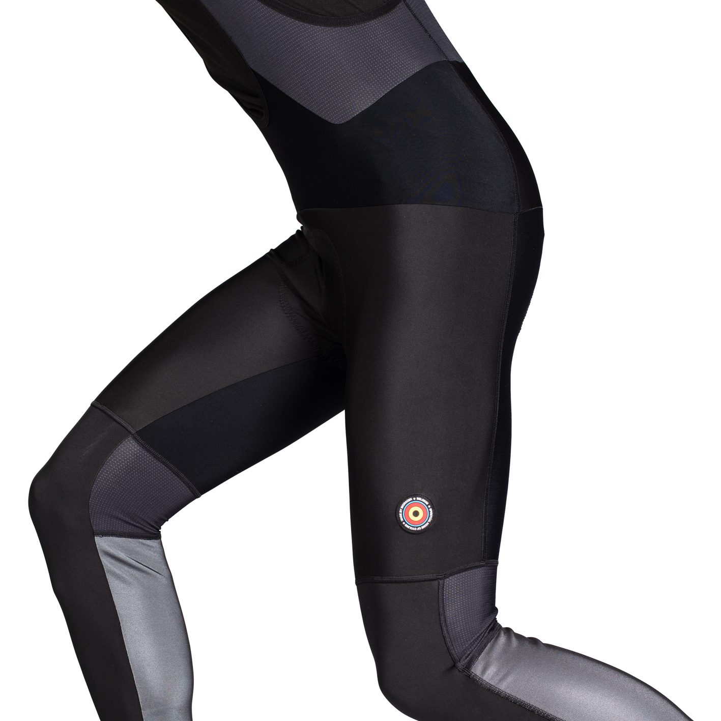 Bioracer Spitfire Tempest Full Protect Pixel Bibtights Wave Pad sort herre