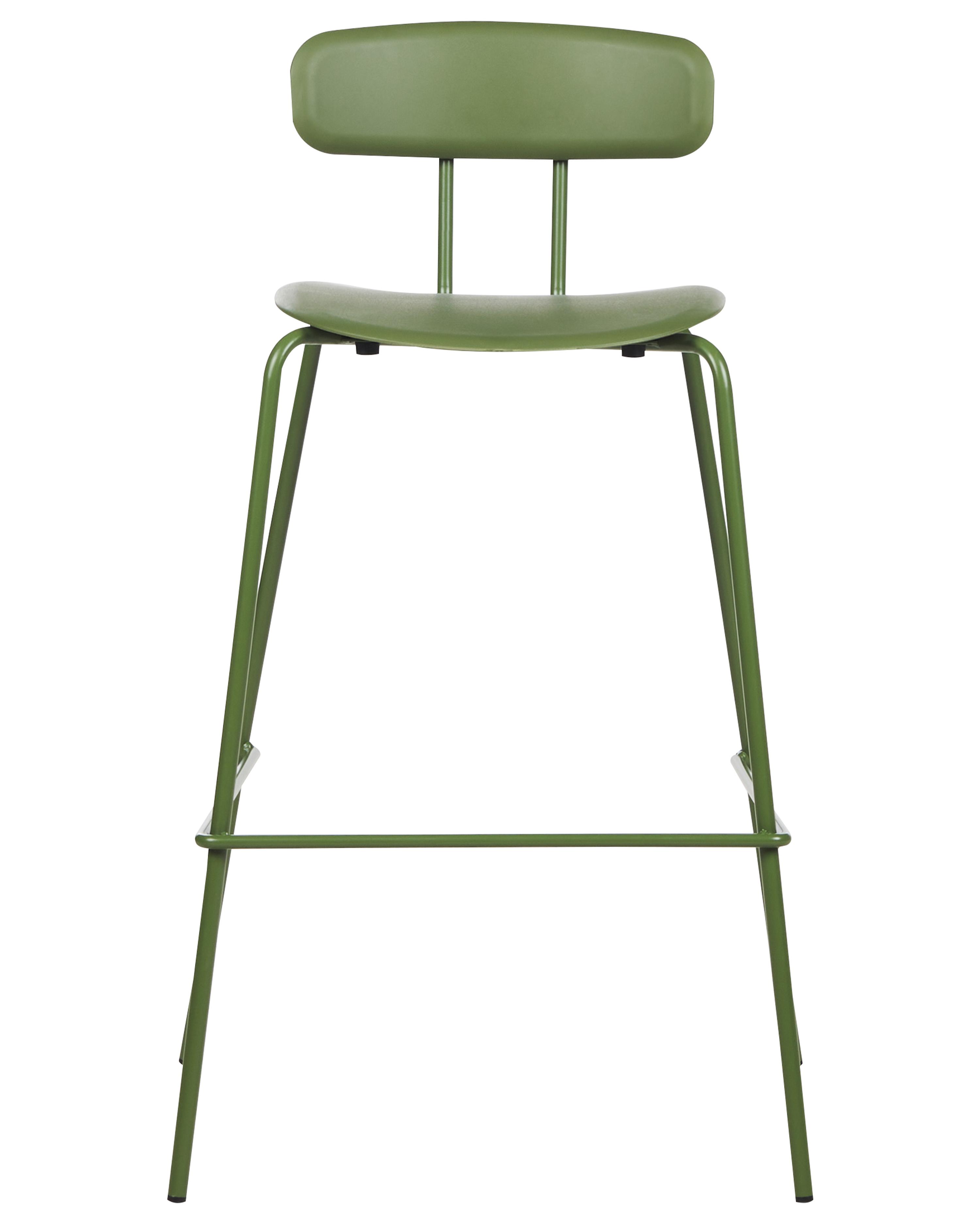 Set van 2 barstoelen SIBLEY Groen
