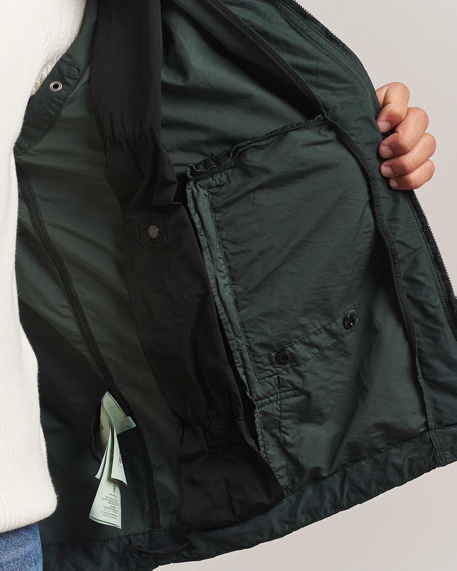 Stone Island David-Light TC Hooded Jacket Green