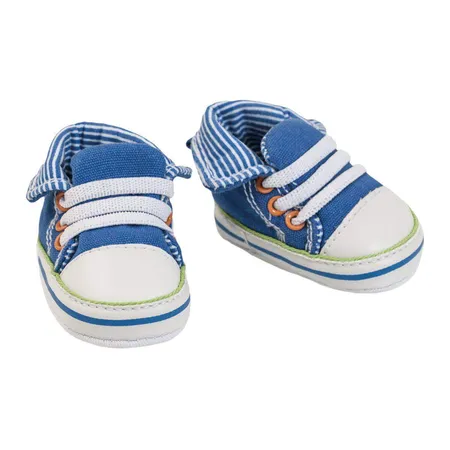 Heless Sneakers für Puppen, blau, Größe 38 45 cm