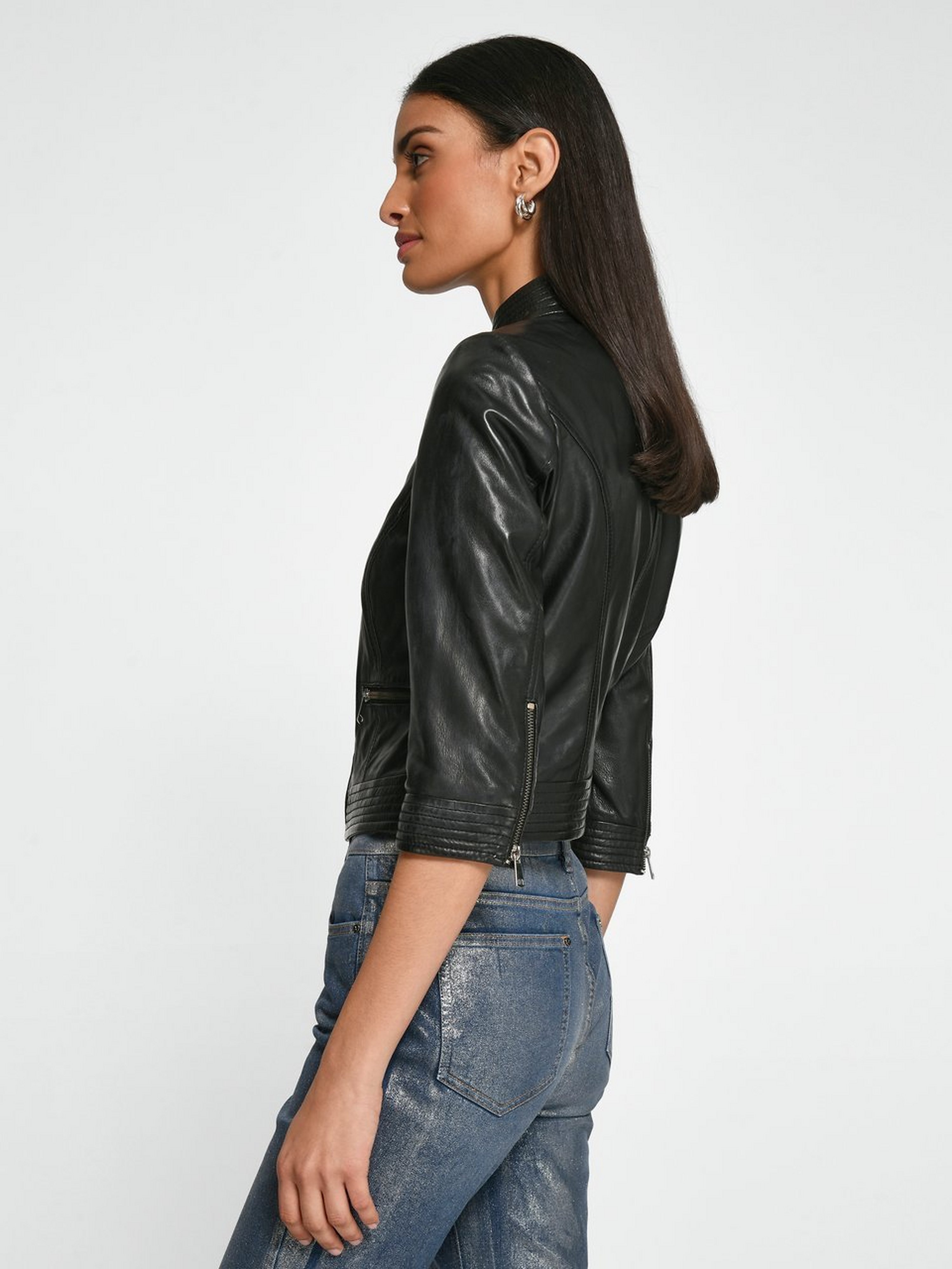 Lederjacke