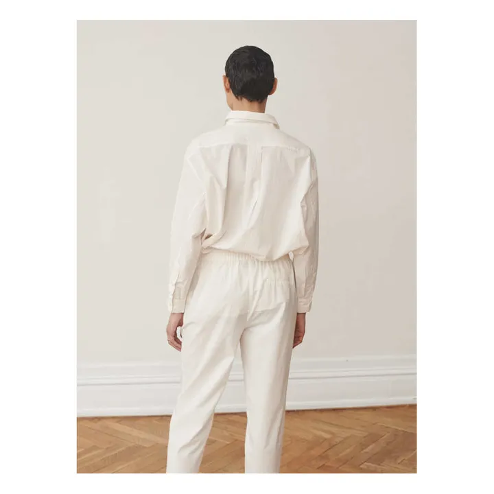 Skall Studio Pantalon Edgar Coton Bio | Ecru