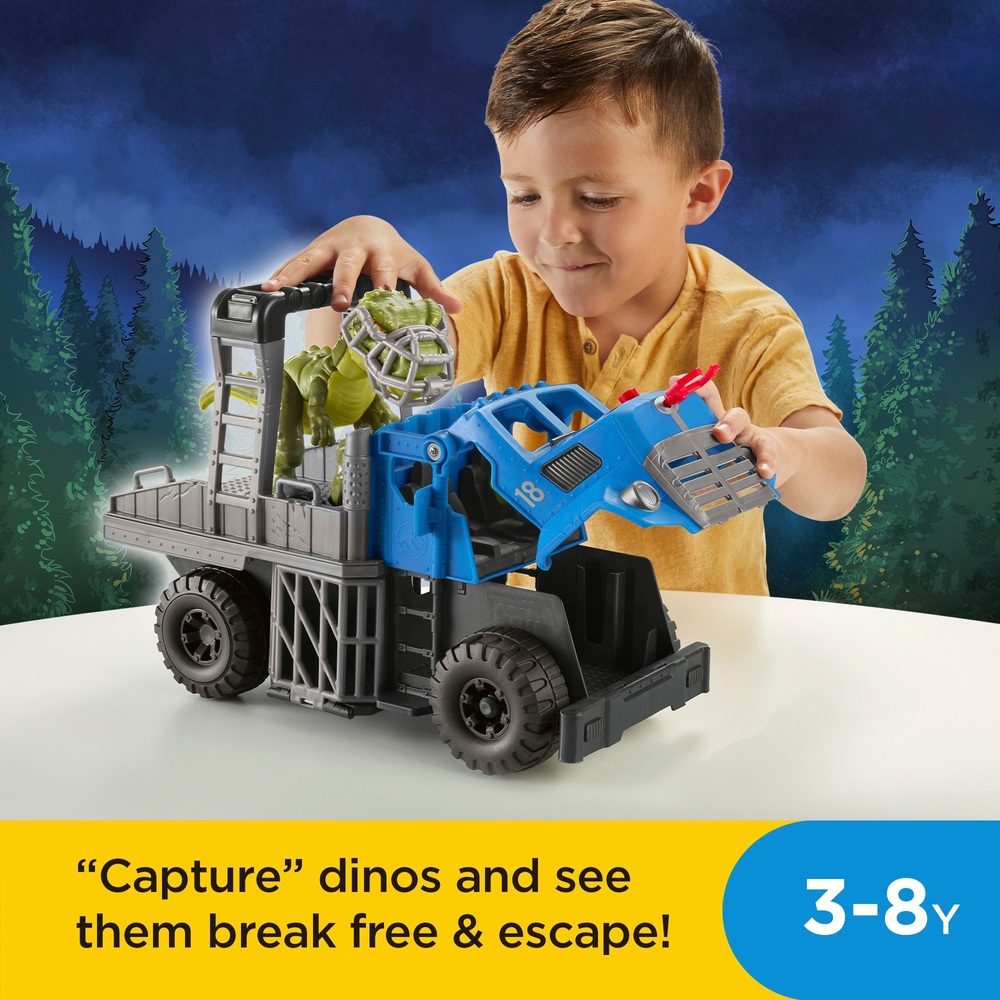 Imaginext Jurassic World Dominion: Break Out Dino Hauler Truck