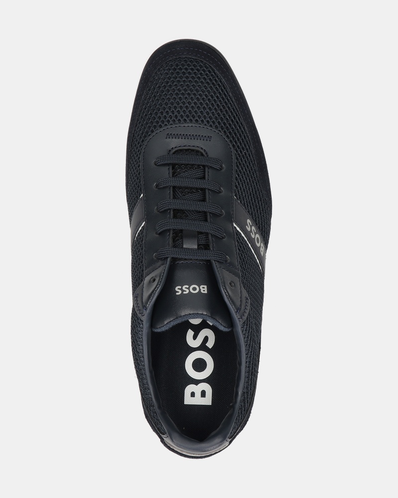 BOSS Saturn Lage sneakers  - blauw