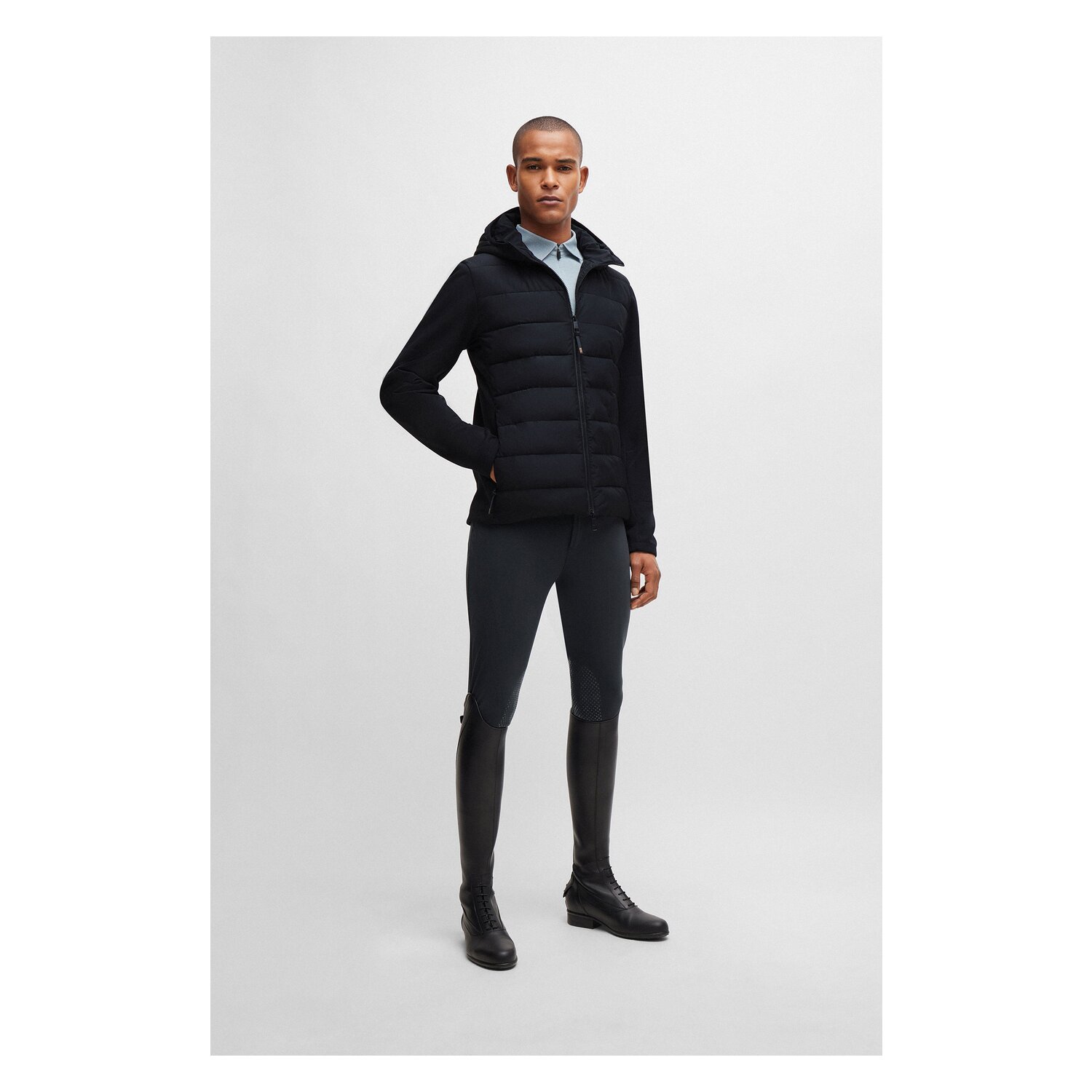 BOSS EQUESTRIAN Hybrid-Pufferjacke Jeff - black