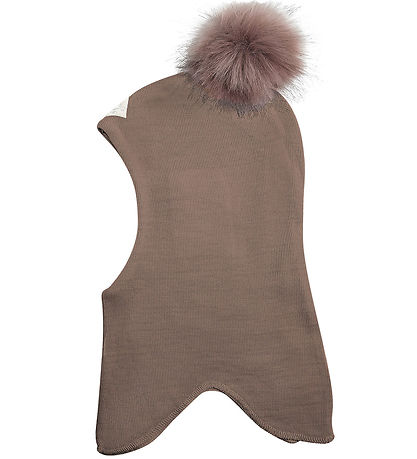 Racing Kids Schlupfmütze - Wolle/Baumwolle - 2-lagig - Rose Brow