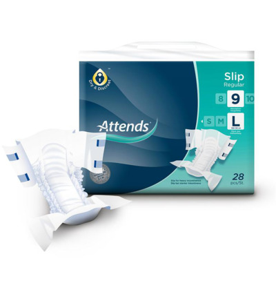 Attends Slip Regular 9 Maat L (28 Stuks)