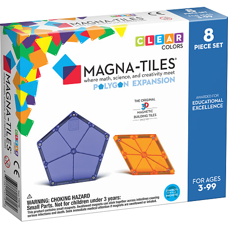 Magna-Tiles Polygons Expansion - 8 dele