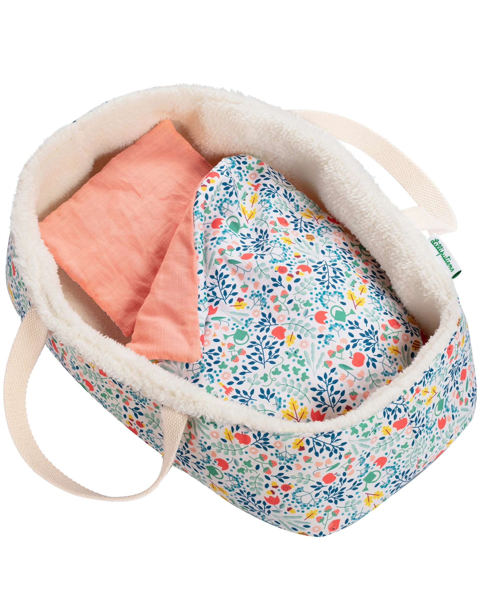 Puppentragetasche FLOWERS (36cm) in bunt