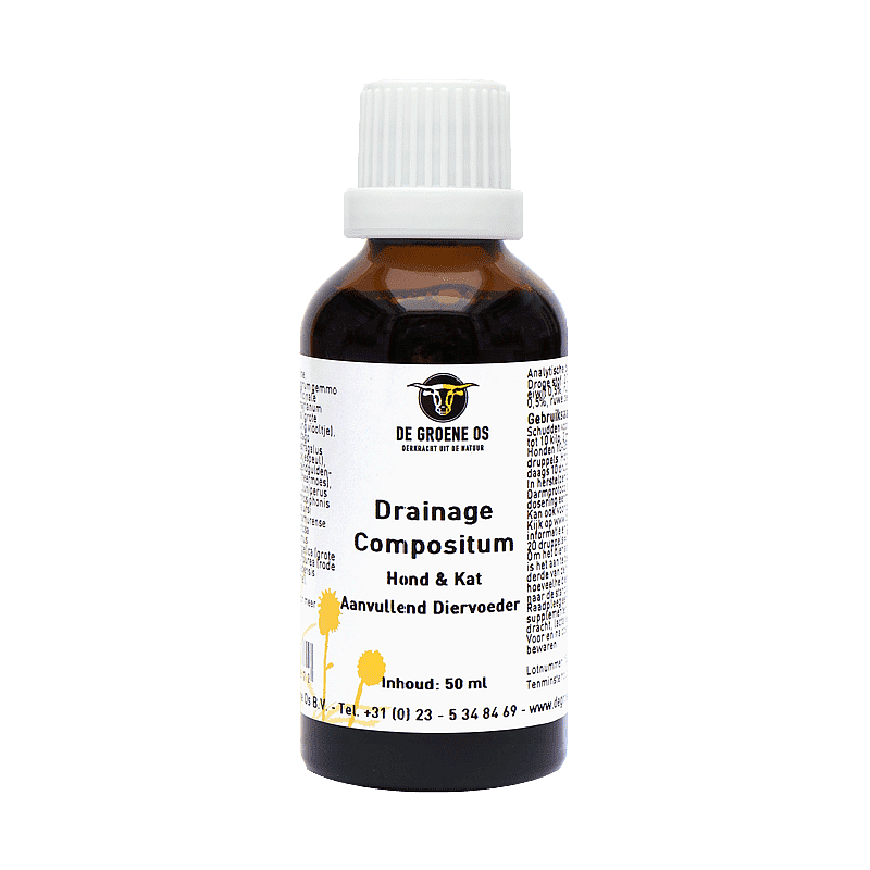 Drainage Compositum Groene Os Hond en Kat 50 ml