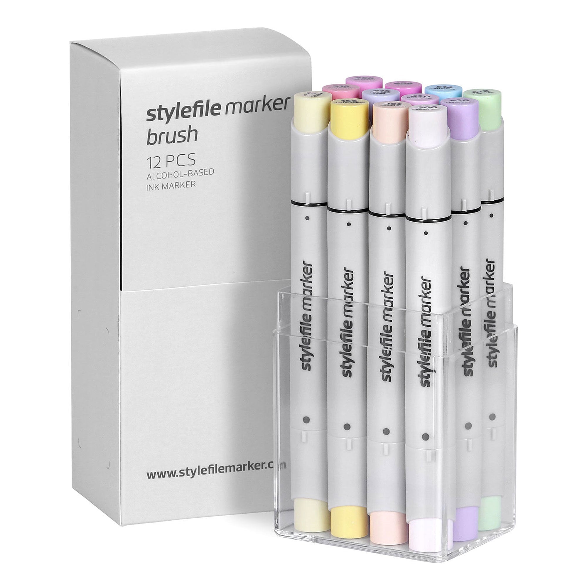 Stylefile<br>marker brush 12er pastel set