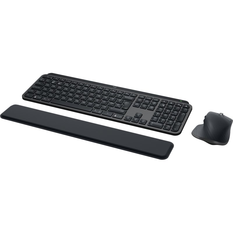 Logitech 920-010932 clavier Souris incluse Bureau RF sans fil + Bluetooth QWERTY Graphite