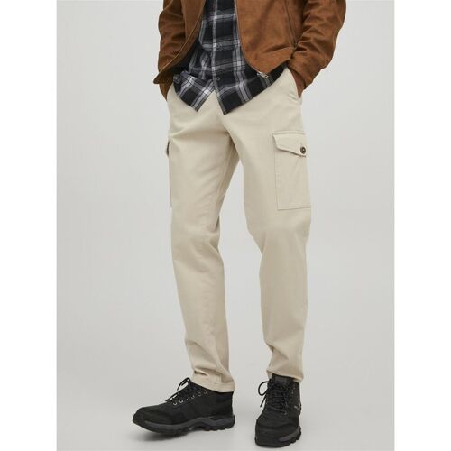 Jack & Jones - 12224001 SPSTOLLIE JJBROWIE CARGO-BEIGE Beige