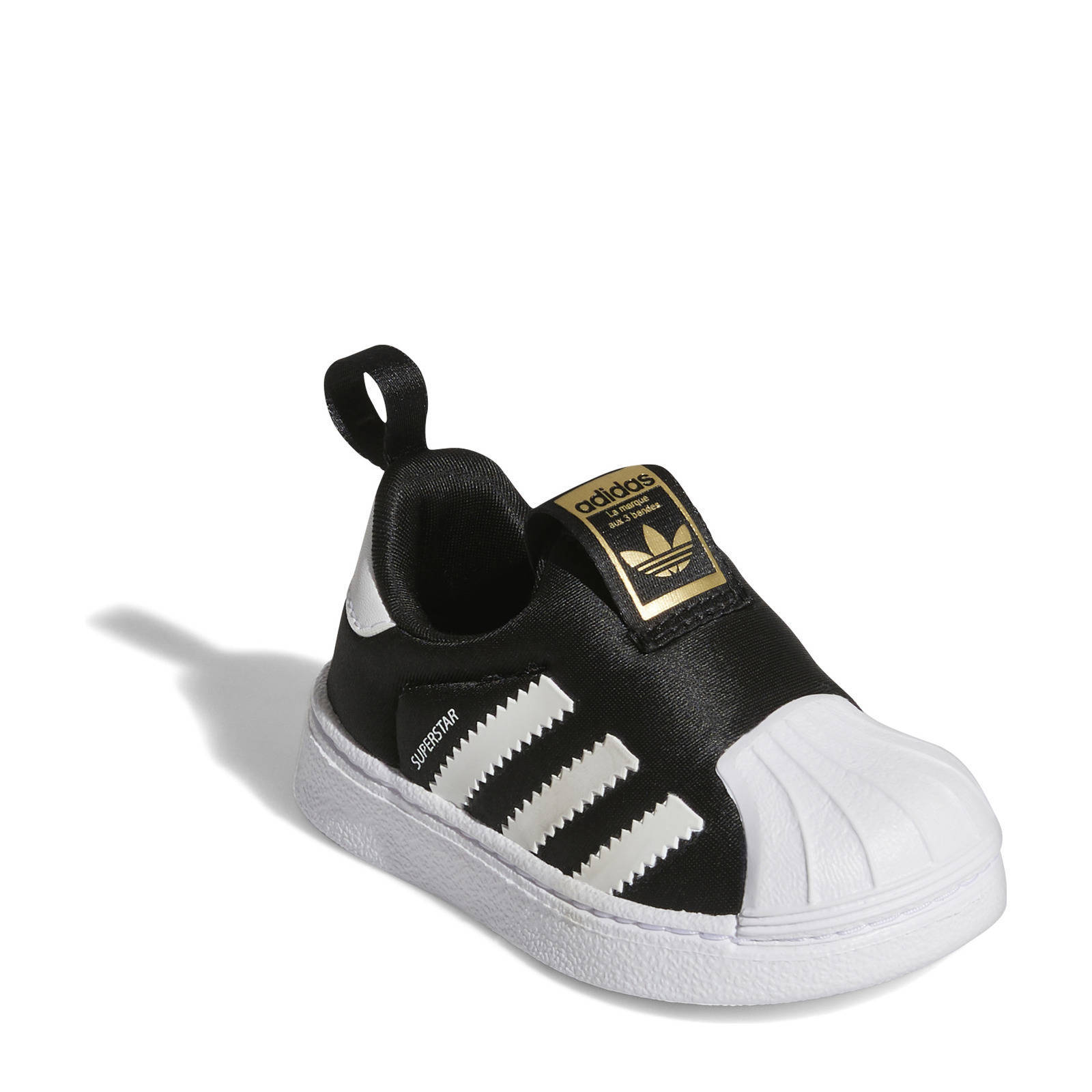 adidas Superstar  instap sneakers zwart/wit