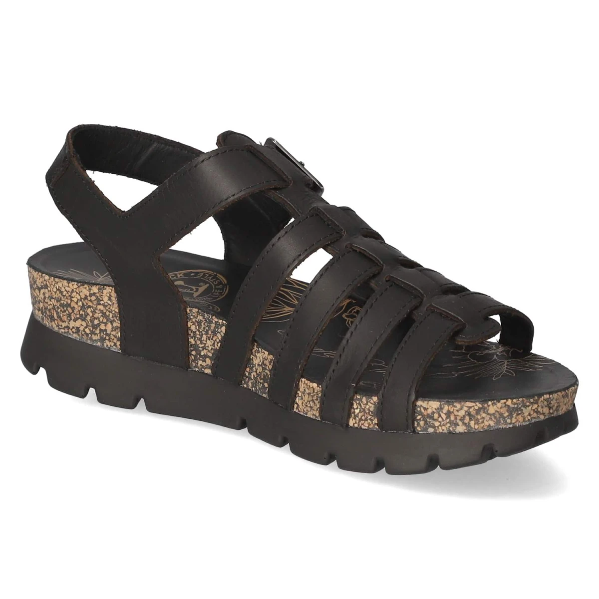 Panama JackSandalen SASHA - schwarz