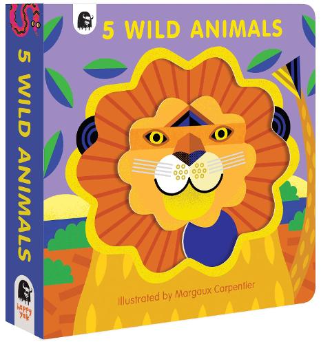 5 Wild Animals - 5 Wild... (Board book)