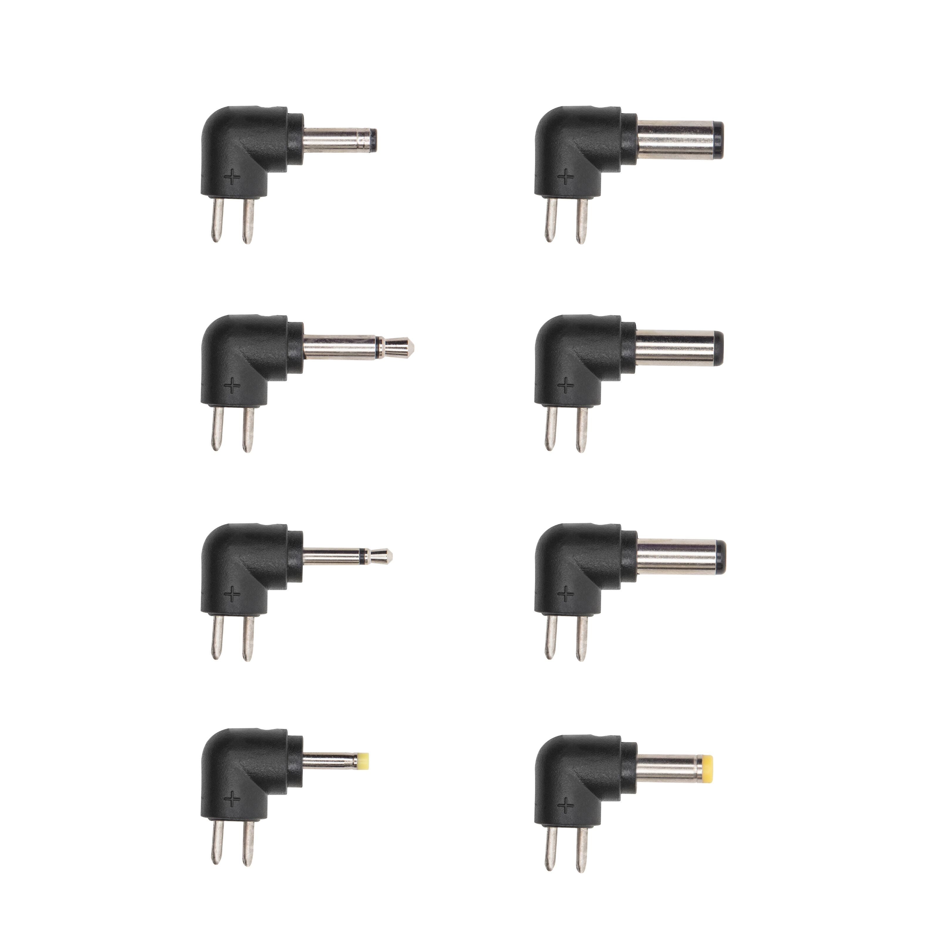 Luxorparts 12 V-adapter med 8 DC-kontakter 24W