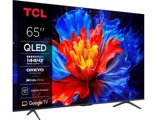 TCL - TV QLED 4K 139 cm 55P89K 4K QLED 144Hz avec Google TV 2025